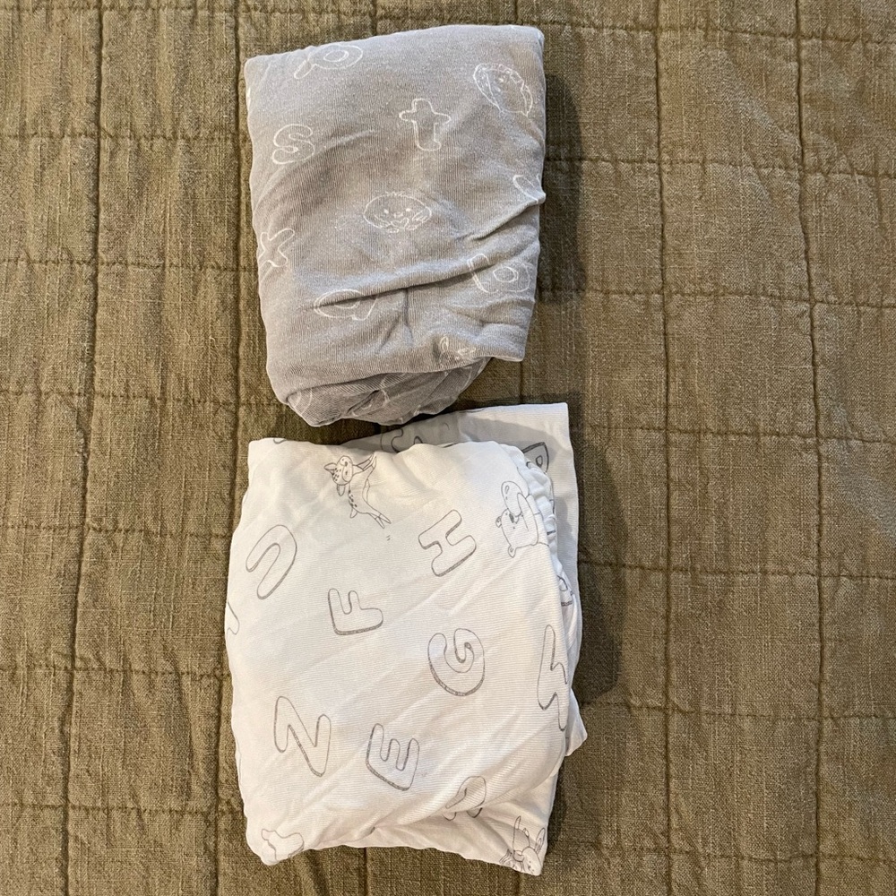 Keababies Fitted Bamboo Crib Sheet (2)